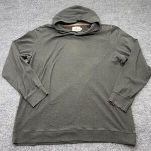 The Normal Brand Puremeso Essential Hoodie Mens XXL Greenish Grey Pullover